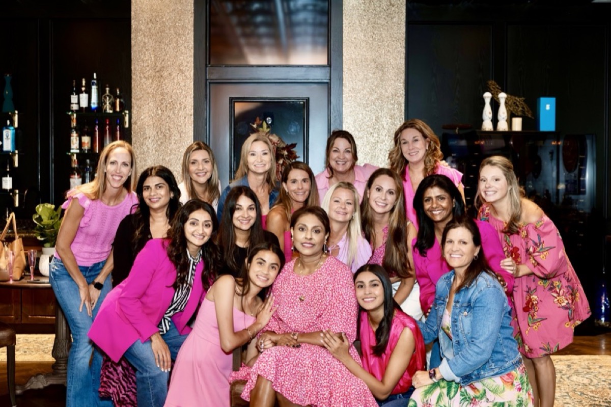 Tina’s Warriors community at an event